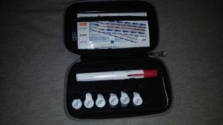 Gonal F pen in case with needles