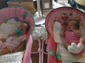 Emi and Eli 6 Days Old